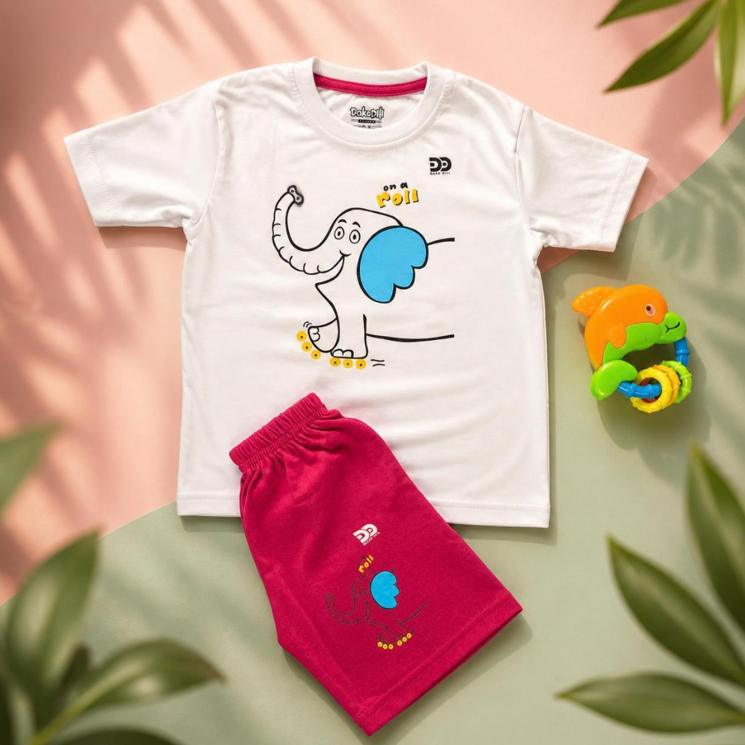 Elephant Co-ord Set, styled photo
